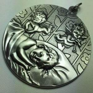 Medalla Cunero Angel De La Guarda