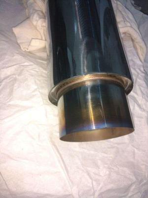 Muffler inoxidable 2.5