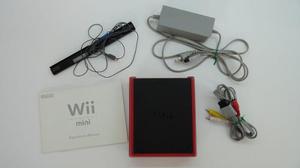 Nintendo Wii Mini Modelo Rvl-201 Control Funda Nunchuck Orig
