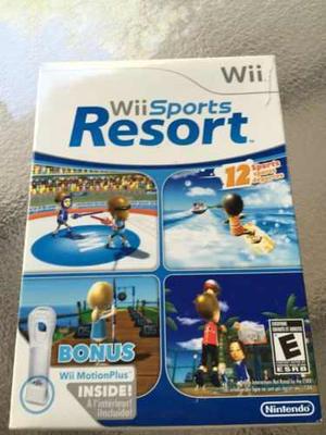 Nintendo Wii Sports Resort Con Bonus Wii Motion Plus