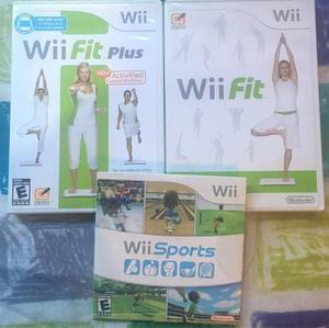 Nintendo Wii + Wii Fit Balance Board Con Accesorios Y Juegos