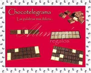 Regalo Mensaje En Chocolate Bombones Te Amo Romantico