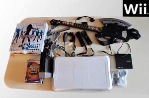Wii+guitarra+balance Board+juegos