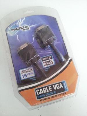 cable vga para notebook a vga tv lcd o led