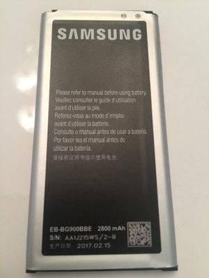 Bateria S5 Samsung 100 % Original Eb-bg900bbe, Nfc Korea