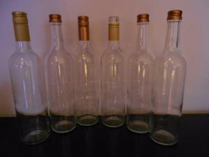 Botellas De Vino Vacías (precio Por Unidad)