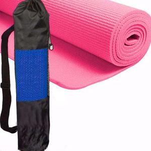 Colchoneta 5mm Mat Yoga Pilates Fitness Enrollable C/ Bolso