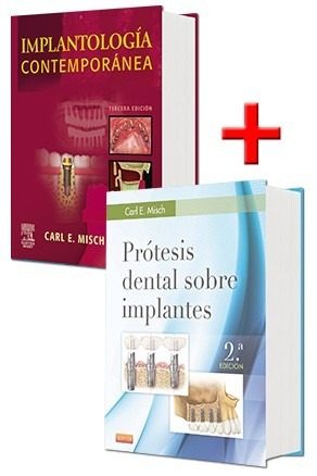 Combo Libros De Carl Mish De Implantes Dentales