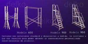 Fabrica de escaleras de aluminio Delko contamos con stock