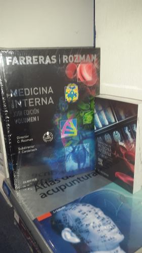 Farreras - Medicina Interna 18ed + Compendio 6ed - Oferta!