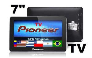 Gps 7 Pioneer Tv Digital Hd 4 Navegador Mapa Sudamerica Eeuu