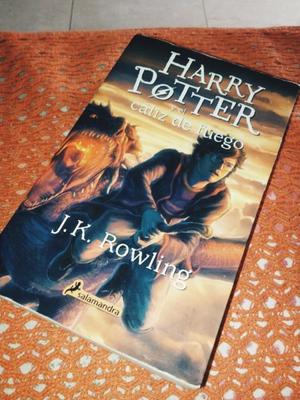 Libro Harry Potter y el Caliz de Fuego