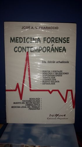 Medicina Forense Contemporanea Fraraccio Jose 2ed