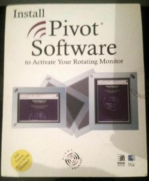 Pivot Cd Rom Software To Activate Your Rotating Monitor