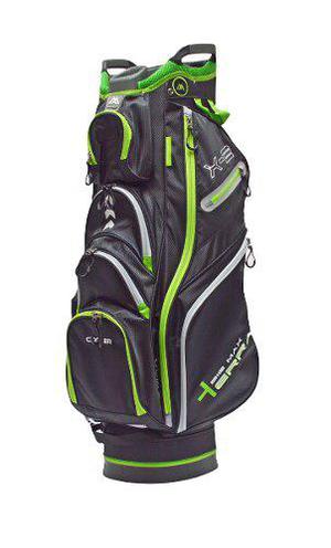 Rieragolf Bolsa Golf Carro Big Max Terra Negra/lima + Funda