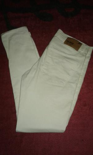 Vendo jeans blanco