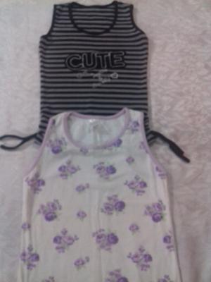 Vendo remeras talle 6,y 8