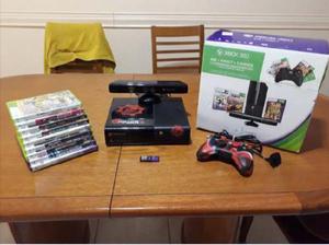 Xbox 360 original kinect 14 juegos 2 controles pendrive 32gb