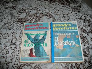2 libros EL EXORCISTA