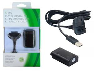 Bateria + Cable P/ Joystick De Xbox mha