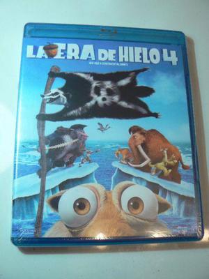Blu Ray La Era de Hielo 4. Nuevo. Sellado. 100% Original