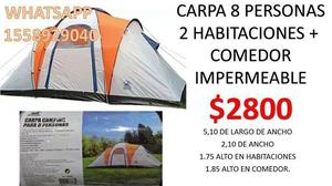 CARPA GIGANTE 8 PERSONAS SILVERBACK NUEVAS