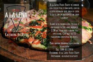 Catering de Pizzas LIBRE para todo tipo de eventos. A la