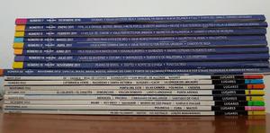 Colección de revistas Lonely Planet y Revista Lugares