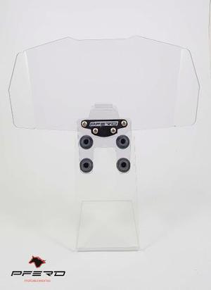 Deflector De Viento Moto Universal Transparente