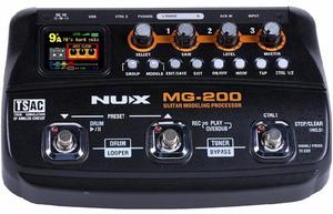 MULTIEFECTO NUX MG-200 Procesador de Sonidos de Guitarra