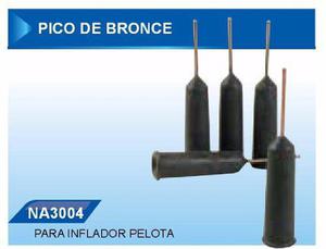 Pico De Bronce Para Inflador De Pelota Na3004