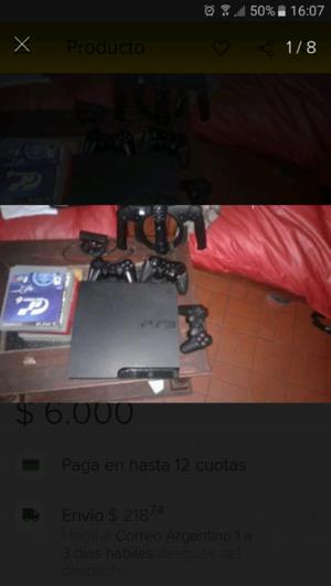Ps3 completa con juegos
