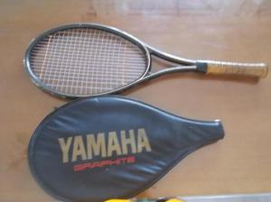 Raqueta de Tenis Yamaha Graphite con Funda. Original de