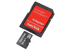 Sandisk 32gb Microsdhc Clase 4 Tarjeta De Memoria Con Adapta