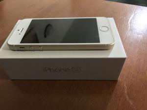 iPhone SE Gold 16GB 10 meses de uso, impecable.