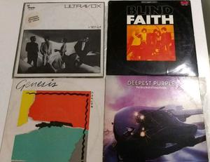 Discos de vinilo lote x 4 GENESIS, Deep Purple, Blind Faith