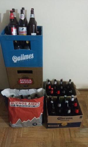 109 Envases De Cerveza Con Cajón