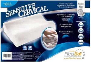 Almohada Viscoelástica Sensitive Fiberball Cervical Memoria