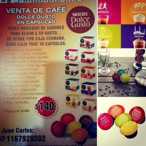 CAFE DOLCE GUSTO EN CAPSULAS....