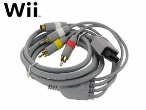 Cable Rca Audio Video + Svideo 480p Para Nintendo Wii