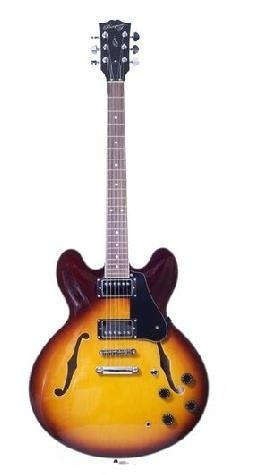 Espectacular Guitarra Electrica Tipo Jazz 335. Imperdible
