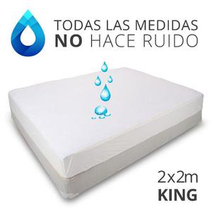 Funda Cubre Colchon Protector Impermeable 2x2 King Reforzada