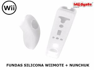 Fundas Silicona Pack Wiimote + Nunchuk