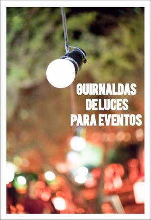 Guirnaldas de luces de Kermesse - Alquiler -