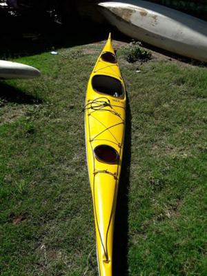 Kayak PARANA con pala y chaleco, CRUZ PLAST. Excelentes