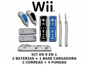 Kit 9 En 1 Nintendo Wii Super Completo
