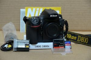 Nikon d800 full frame 36 mp poco uso