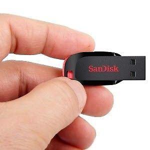 PENDRIVE PEN DRIVE 16GB SANDISK BLADE ORIGINAL Z/CENTRO