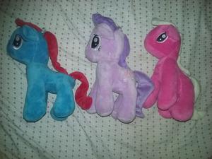 Peluches tipo My little pony con sonido
