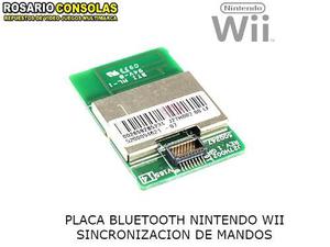 Placa Bluetooth Nintendo Wii Sincronizan Controles